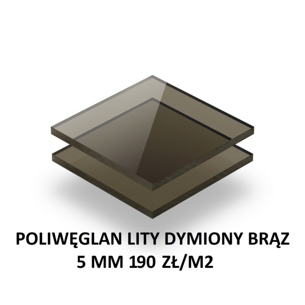 Poliwęglan lity dymiony/brąz